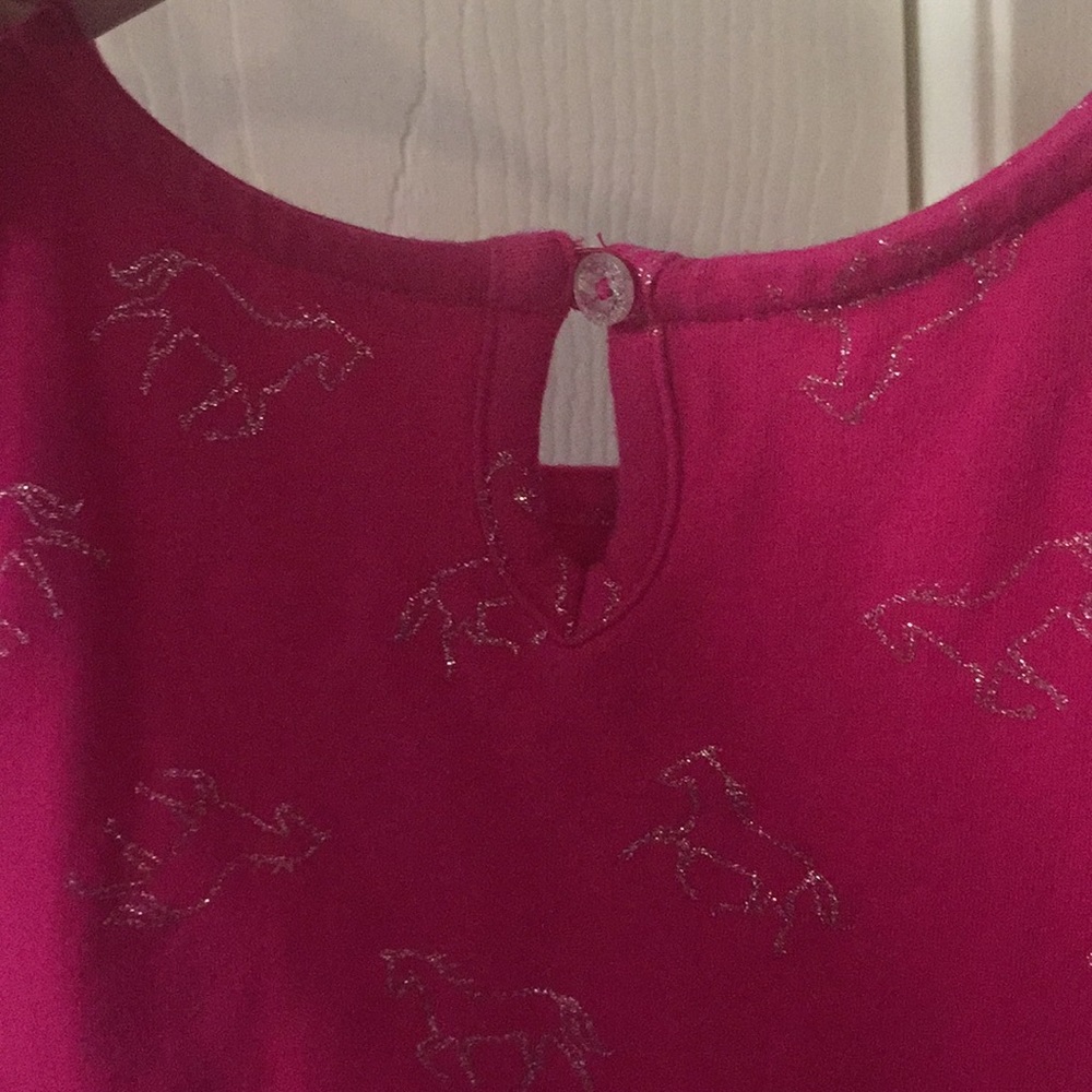 SOLD Girls' 7 Horse Dress NWOT - Picture 4 of 5